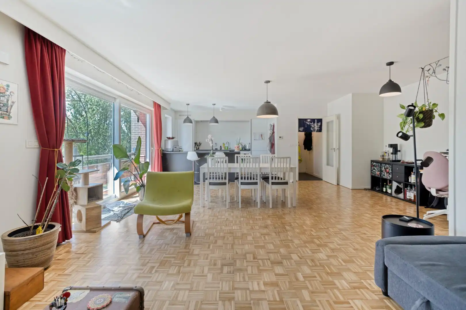 Gunstig gelegen gerenoveerd appartement met 2 ruime slaapkamers en groot terras vlakbij Leuven - EPC 186 kWh/m² - bewoonbare oppervlakte 104 m²     foto 7