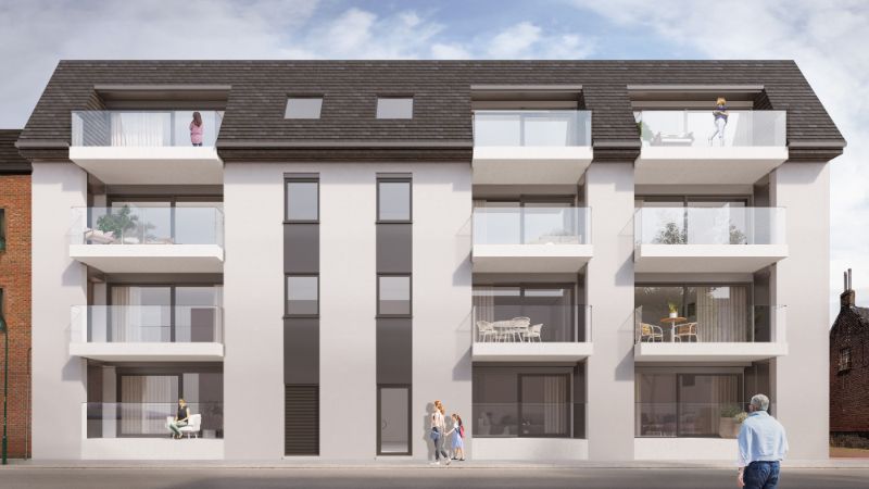 Nieuwbouwappartement met 2 slaapkamers, terras en autostaanplaats foto 10