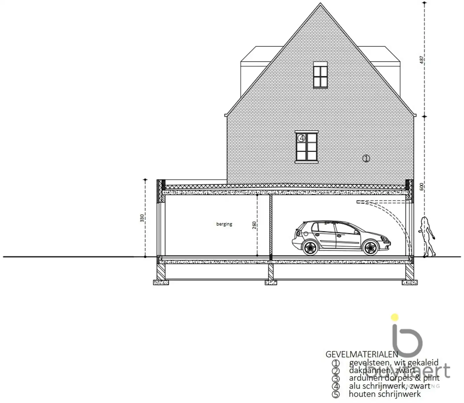 Tijdloze halfopen nieuwbouwwoning BEN-woning, bel-étage, ideaal woon-werk of voor zorgwoning. foto 10