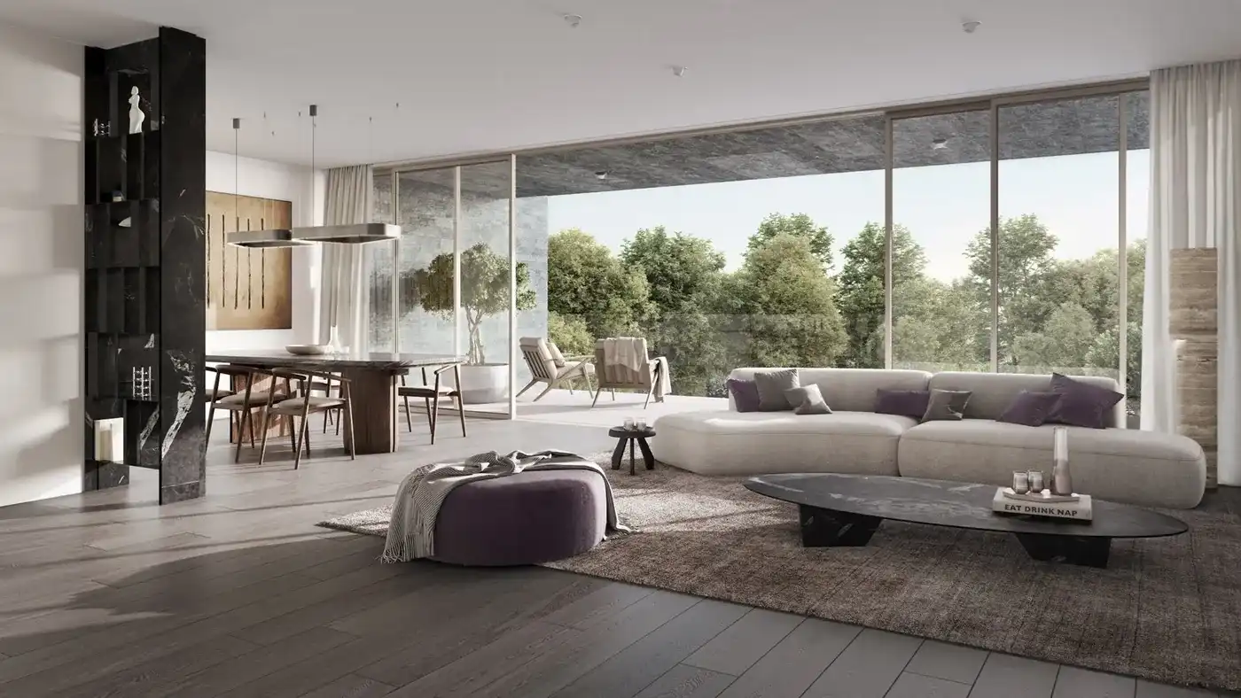 Modern villa-appartement, gelijkvloers met een bewoonbare oppervlakte van 156m² en 35m² terras foto 8