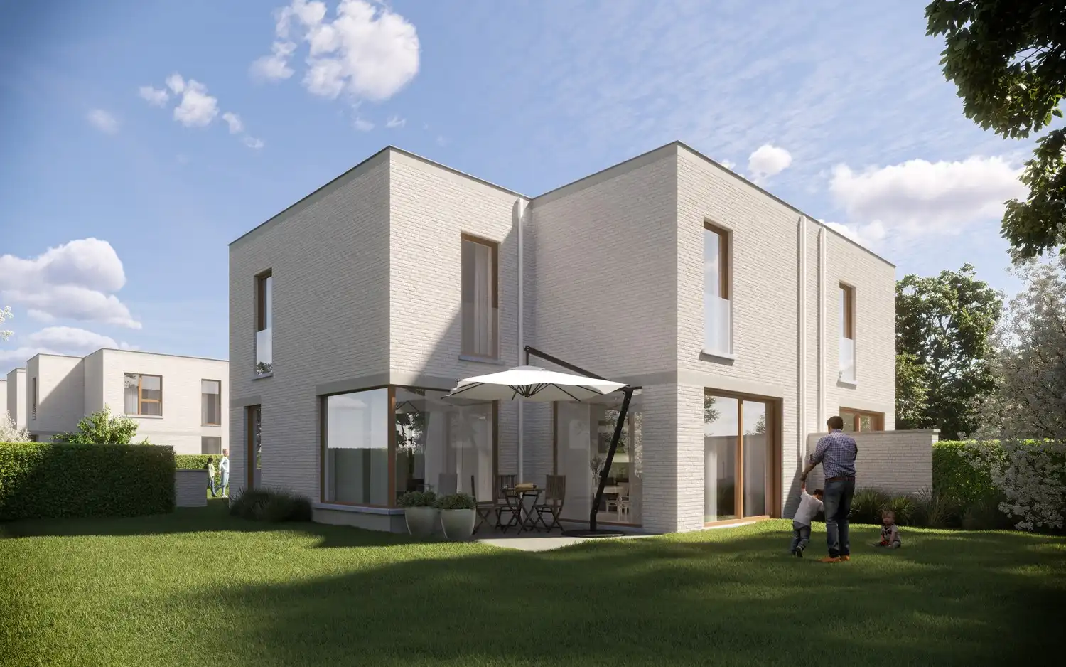 Residentie "DE KASSEI" | 2 SLKS | 101 m² | terras/tuin 45 m² - Zuid-Oost foto 8