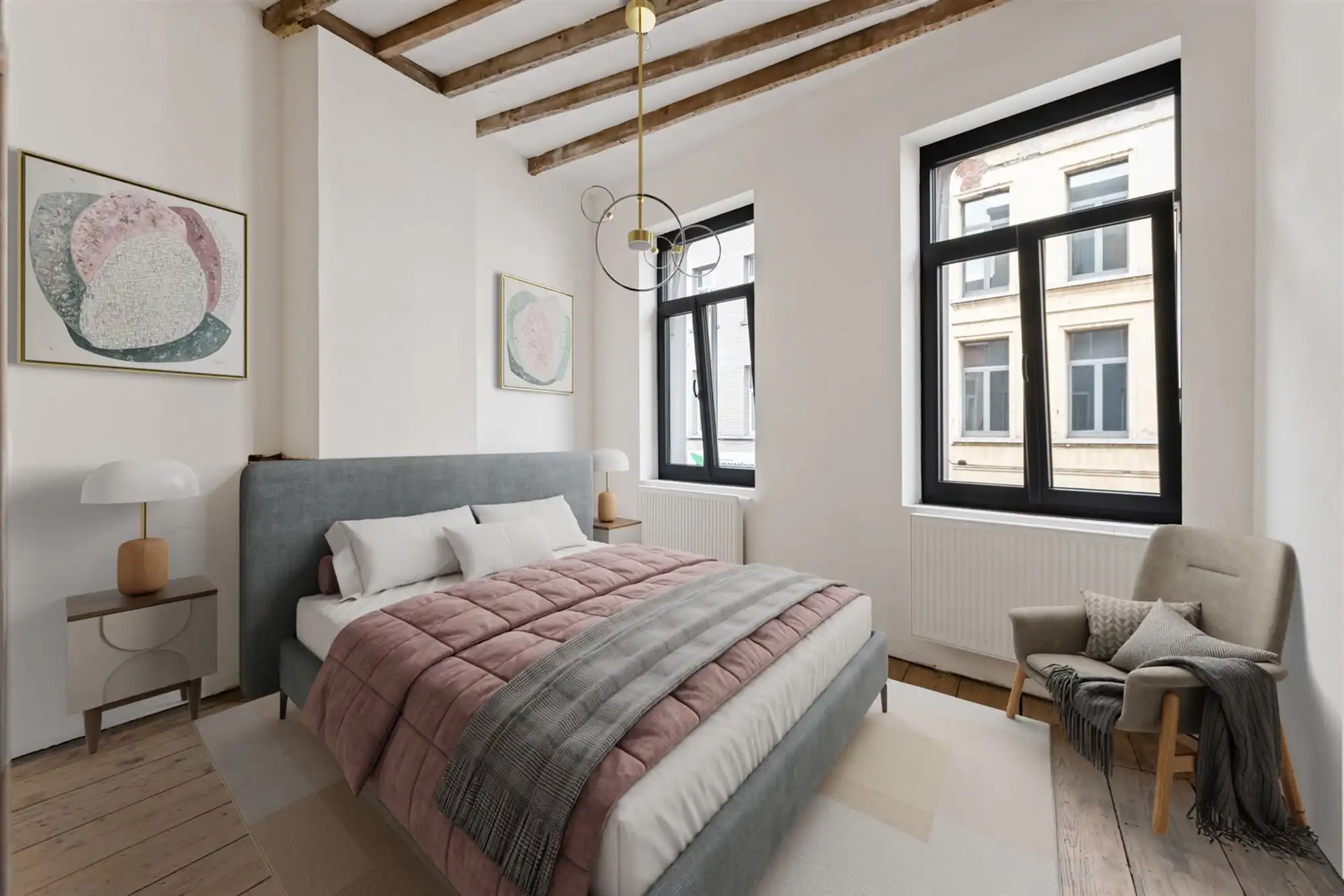 Huis met 5 slaapkamers en tuin, verder af te werken naar eigen smaak. foto 13