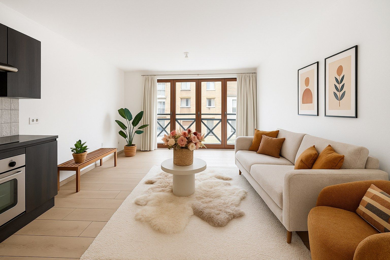 Leuke pied-à-terre met groot terras te Heist-aan-Zee foto {{pictureIndex}}