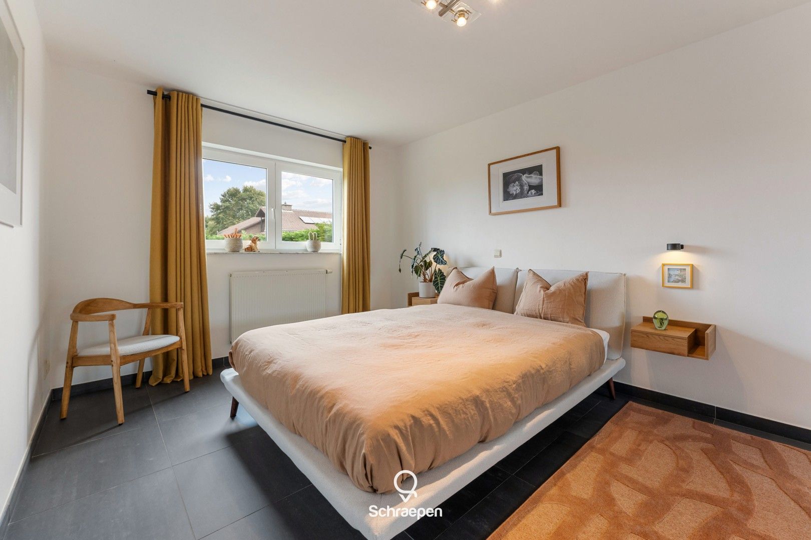 Gelijkvloers appartement met 2 slpks, onderhoudsvriendelijke tuin en garage te Zonhoven-centrum! foto 13