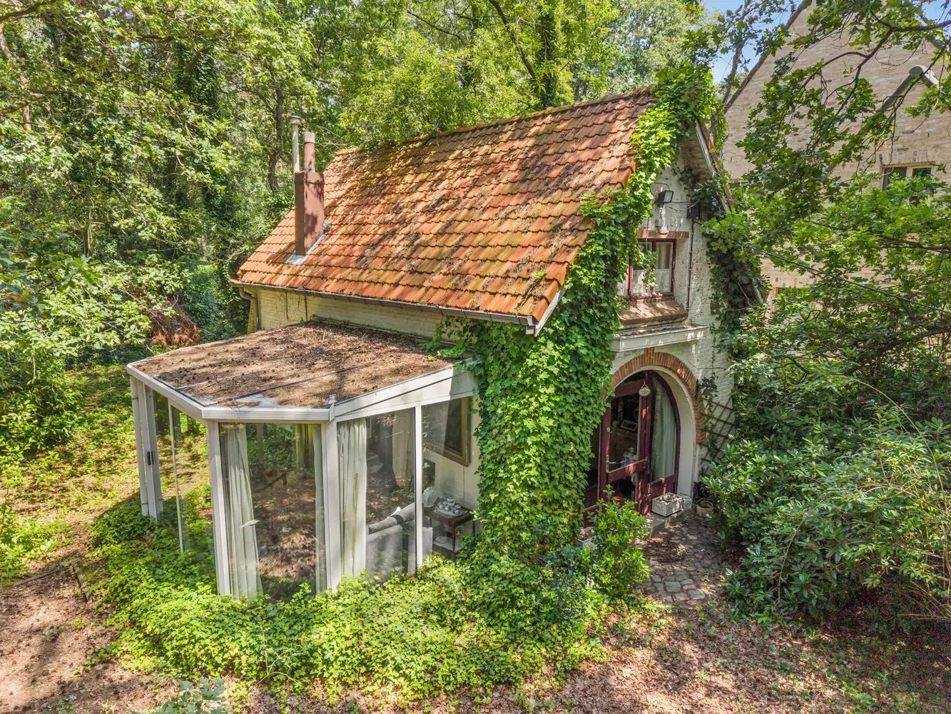 Hoofdfoto van de publicatie: Unieke boswoning op een prachtig groen perceel van 1.454 m²