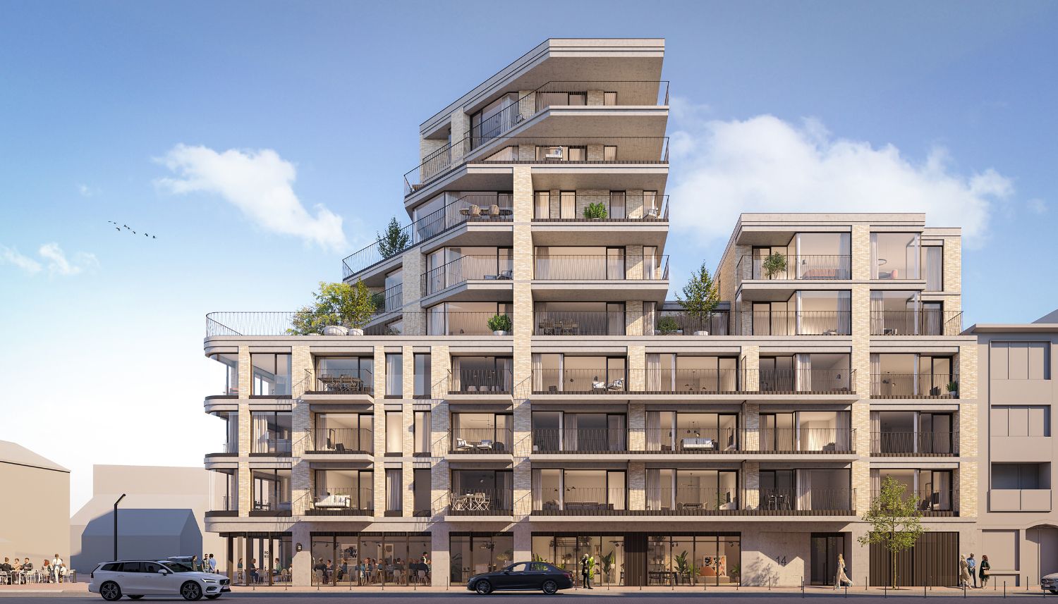 Prestigieuze nieuwbouwresidentie in centrum De Panne foto 2