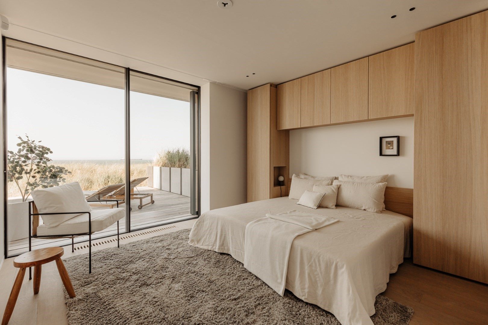 Uiterst smaakvol en top-notch afgewerkt appartement met frontaal zeezicht van het gelijkvloers terras - Residentie Blanke Top foto 17