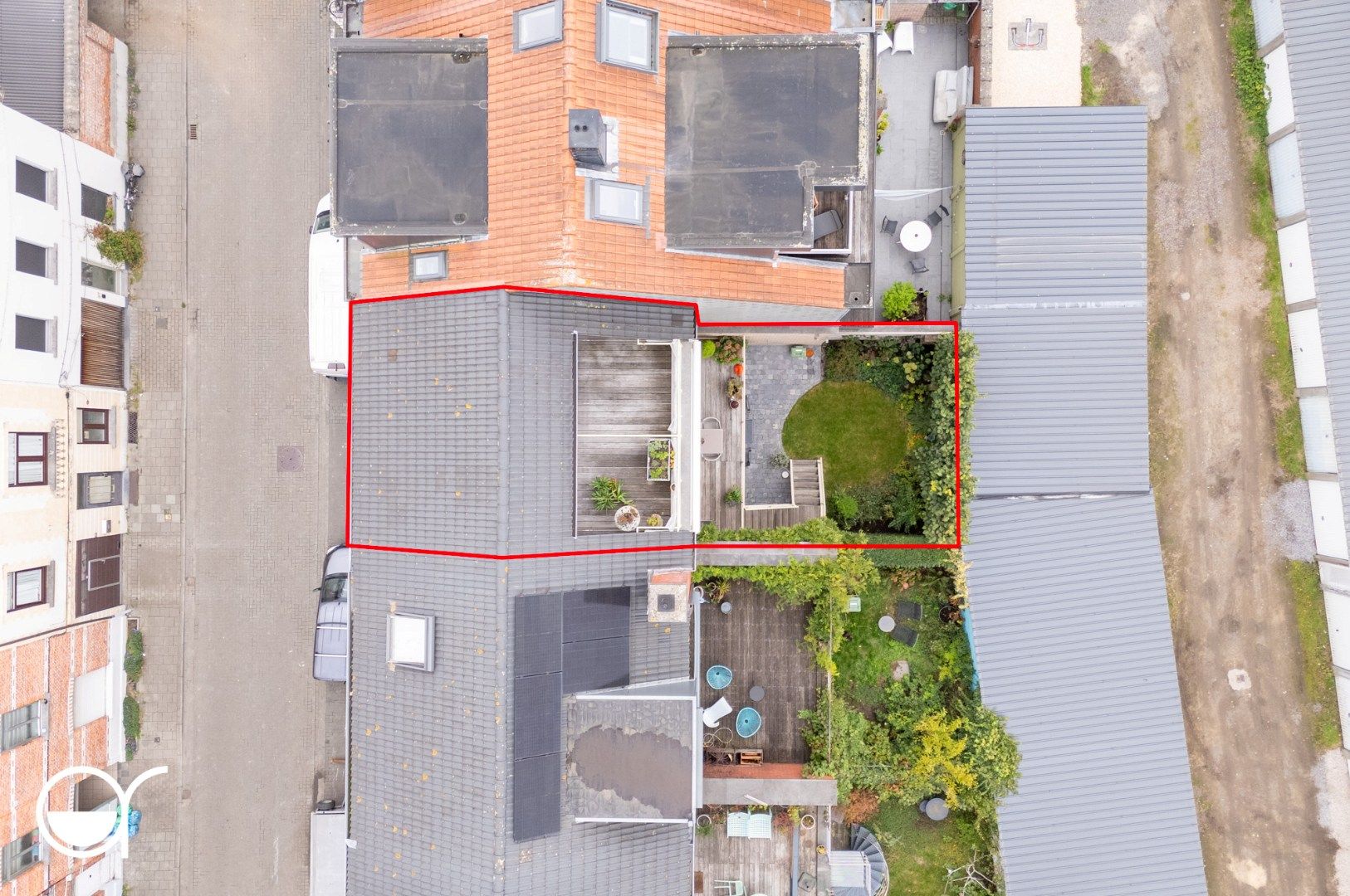 Beletagewoning met stadstuin en dakterras in de buurt van de Visserij foto 18