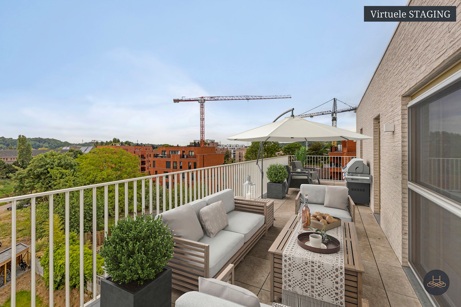 Uniek, ruim dakappartement met staanplaats en zicht op groen foto 20