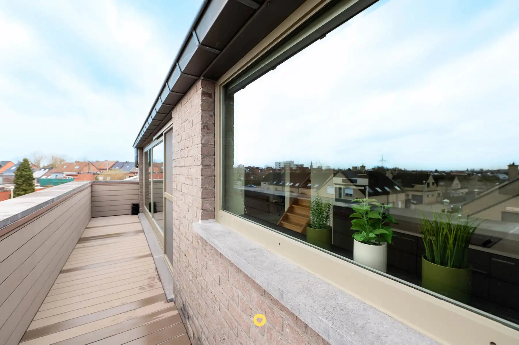 Modern duplex appartement met 3 SLK, 2 BDK en terras foto 4