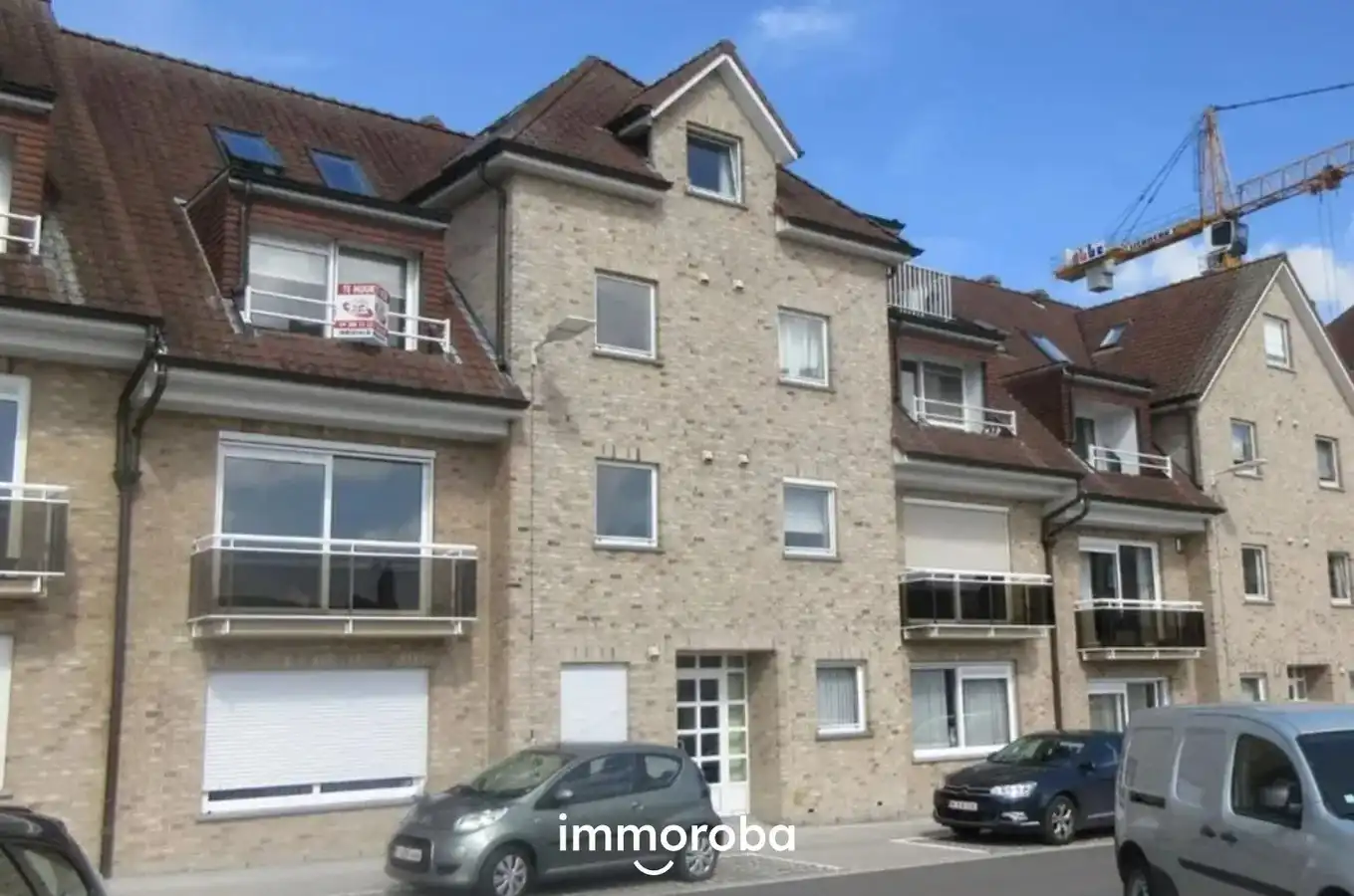 Ondergrondse staanplaats na bij het station van Waregem. foto 2