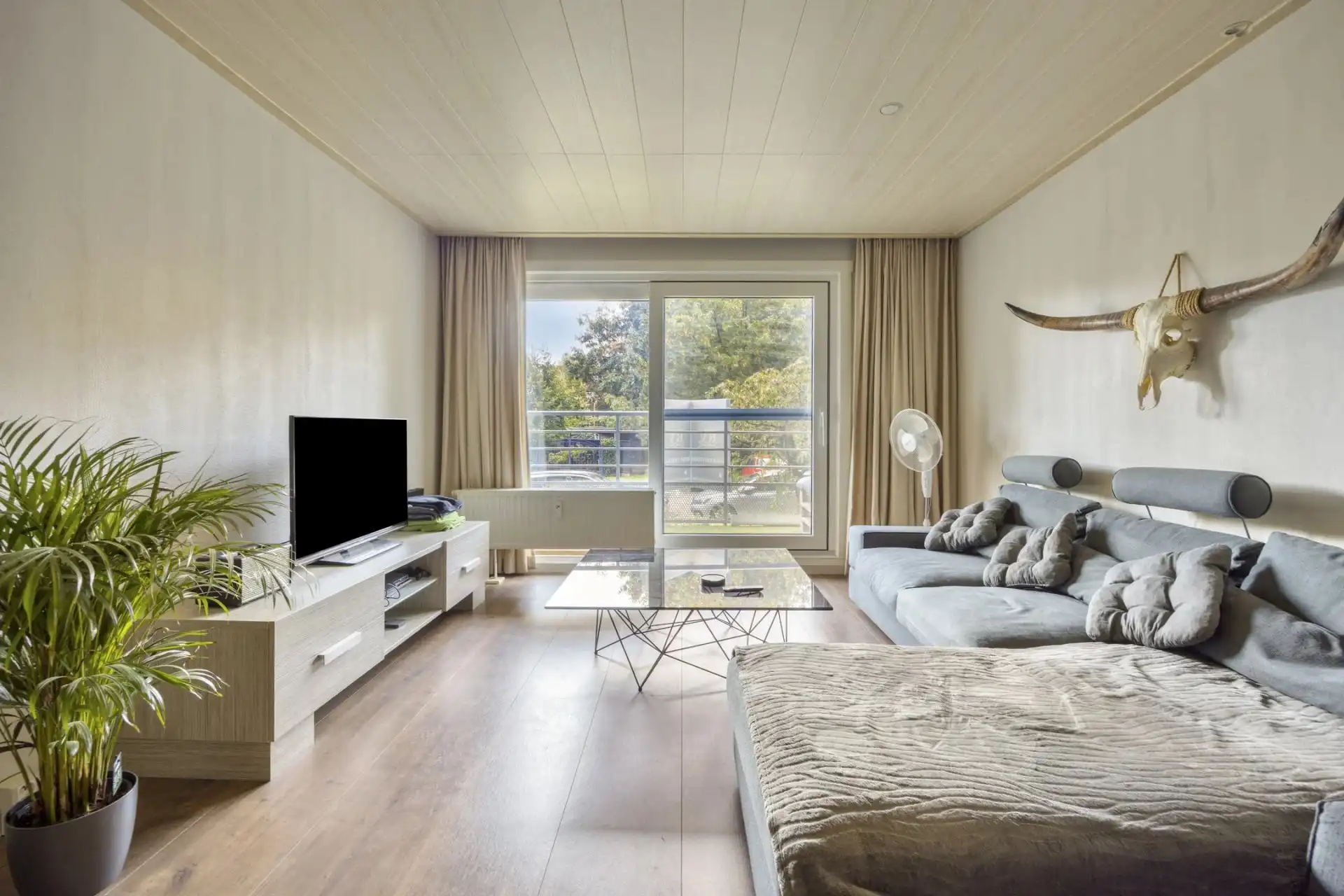 INSTAPKLAAR GERENOVEERD APPARTEMENT MET 1 SLPK, TERRAS EN GARAGEBOX IN HASSELT foto 2