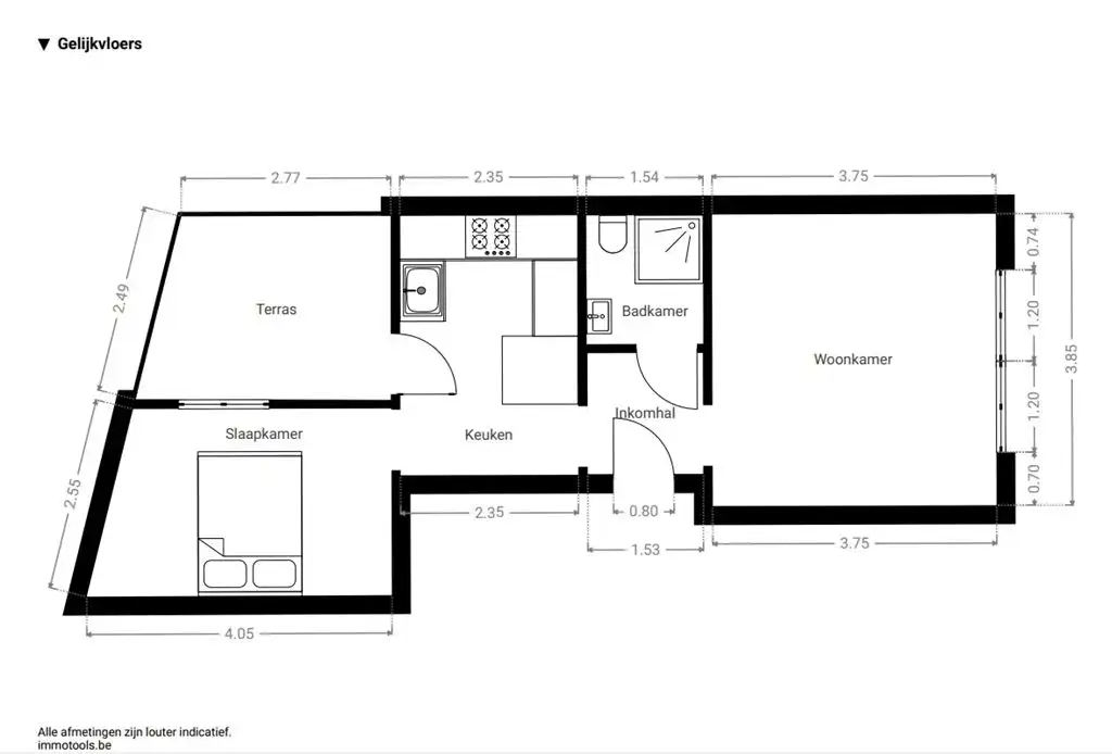 Instapklaar gelijkvloersappartement op toplocatie foto 12