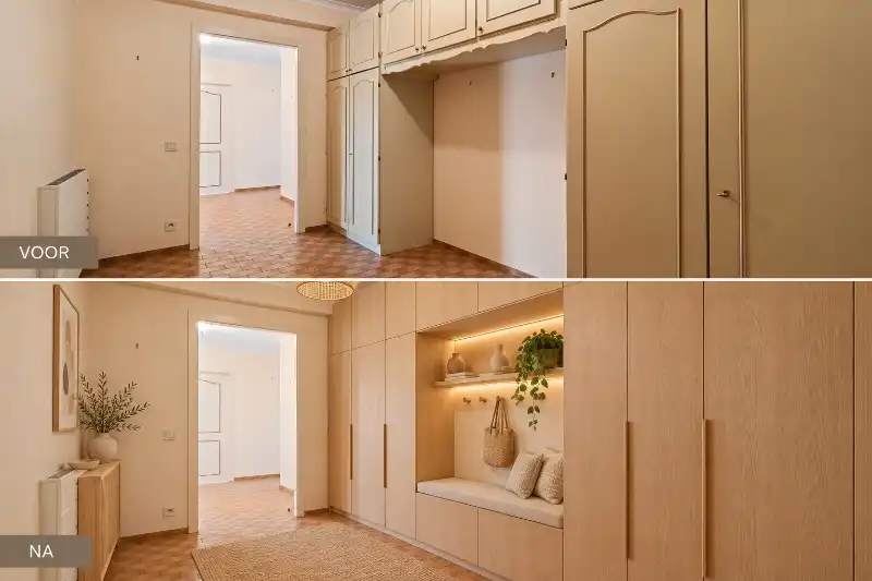 --- NIEUW --- Gunstig gelegen lichtrijk appartement met 3 slaapkamers + garagebox. foto 3