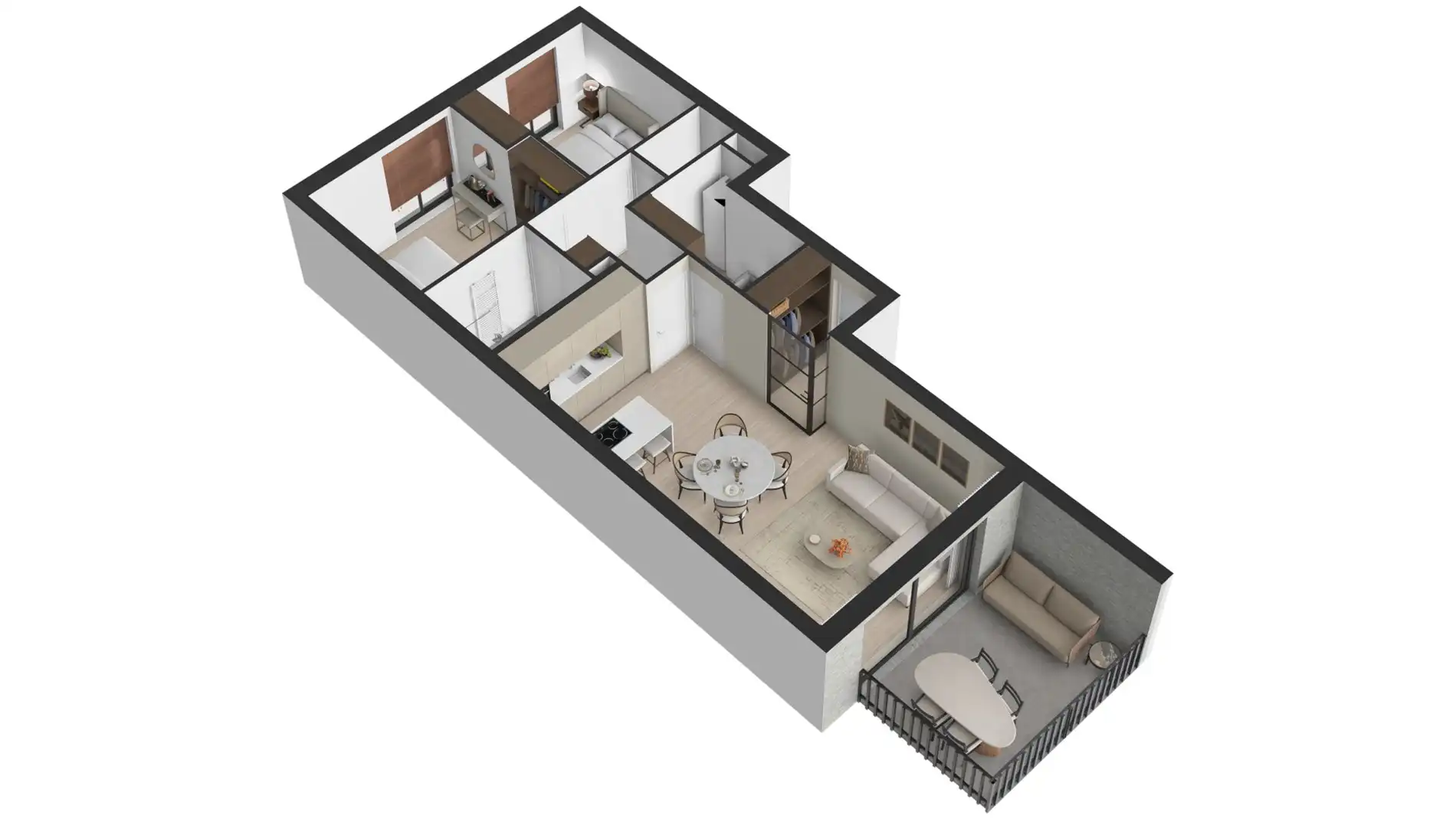 Penthouse met dakterras te koop in het hartje van Pelt! foto 16