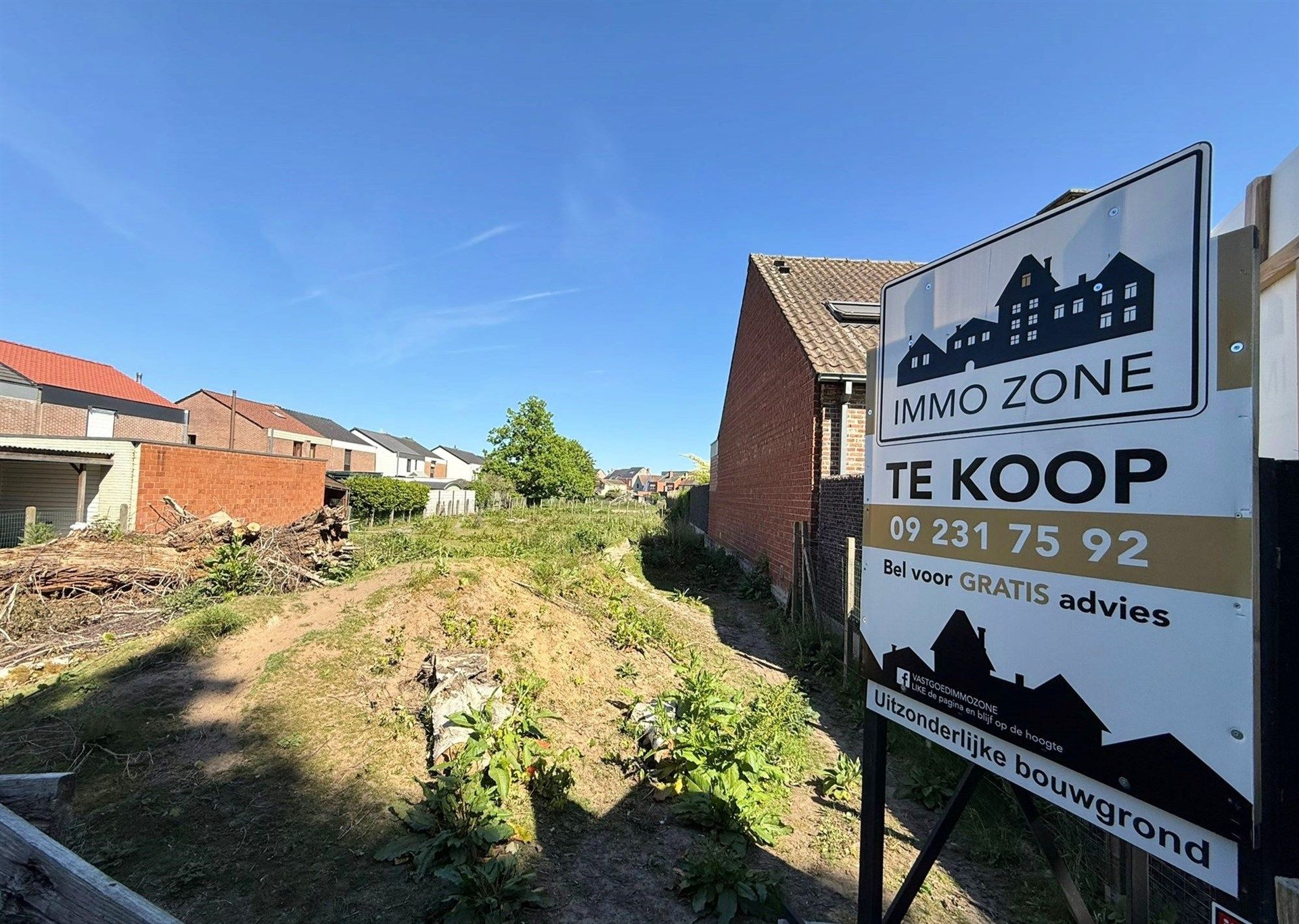 Ruime bouwgrond Merelbeke-Melle foto 2