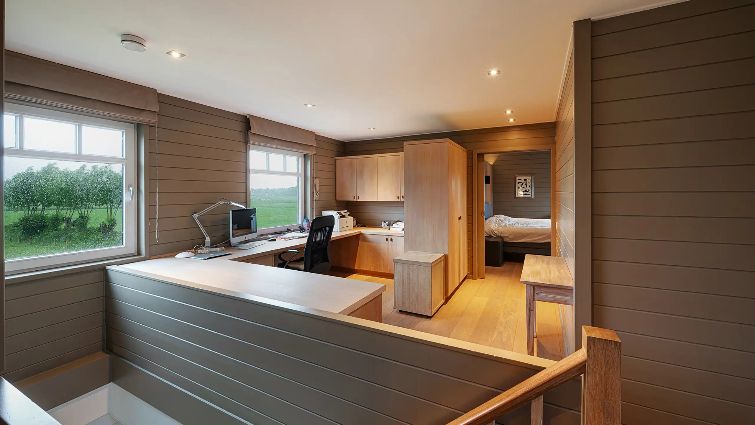 Exclusieve villa met zwembad en panoramisch polderzicht foto 19