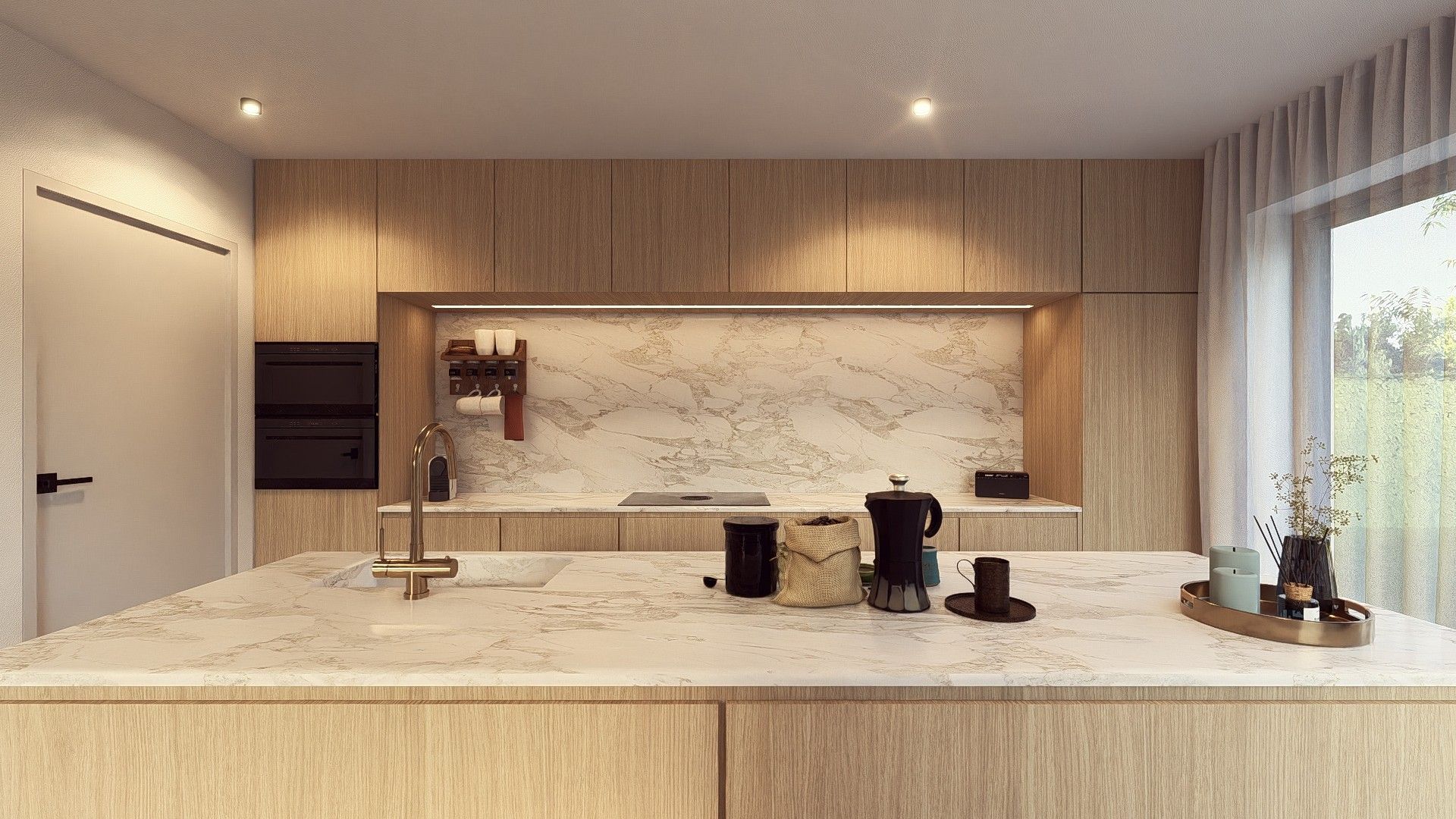 Ruime casco-nieuwbouwwoning met 3 slpk'ers op een perceel van 4a 33ca foto 19