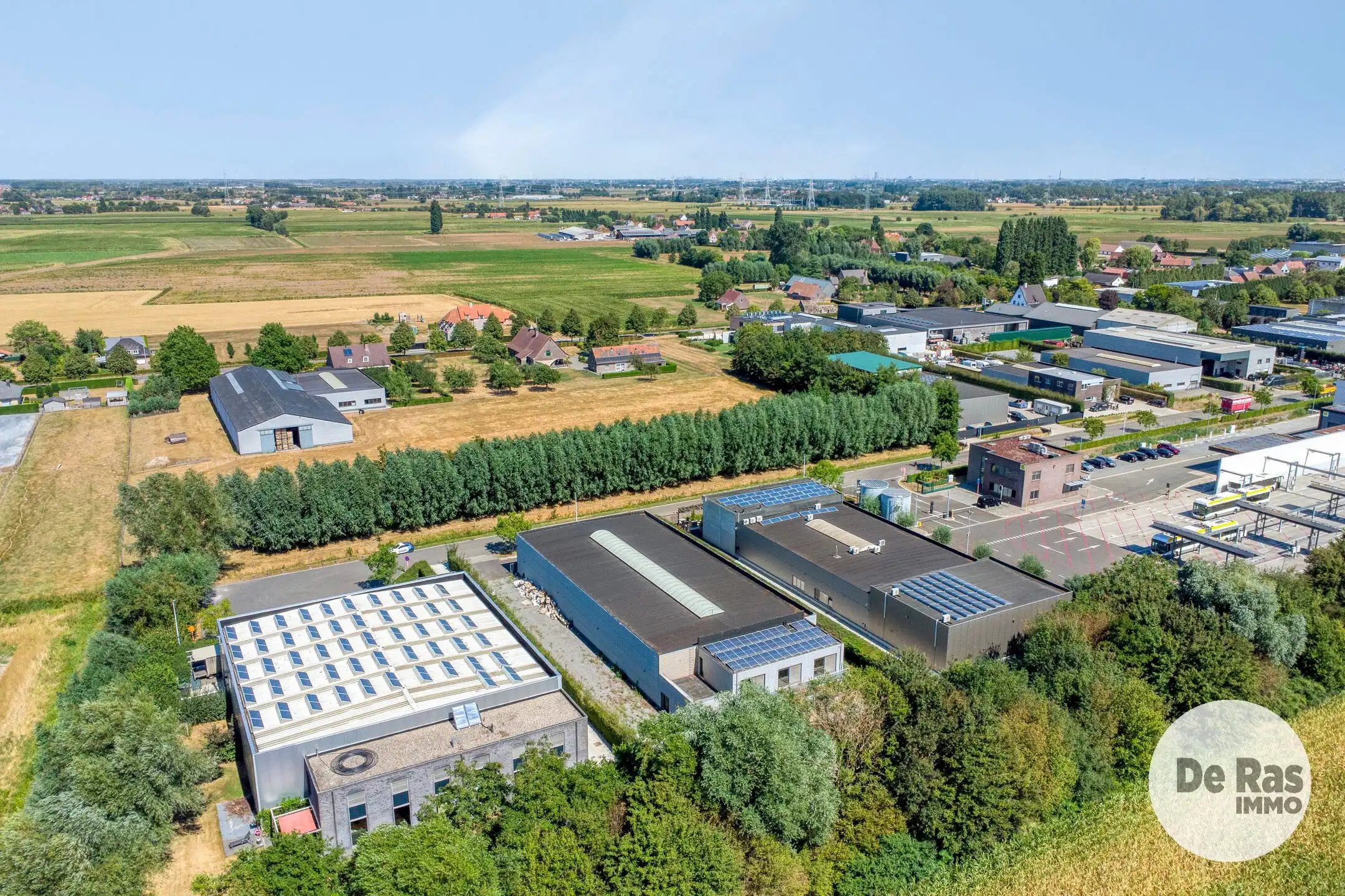LIEVEGEM-Uniek Magazijn met vergund woongedeelte op 21a 25ca foto 11