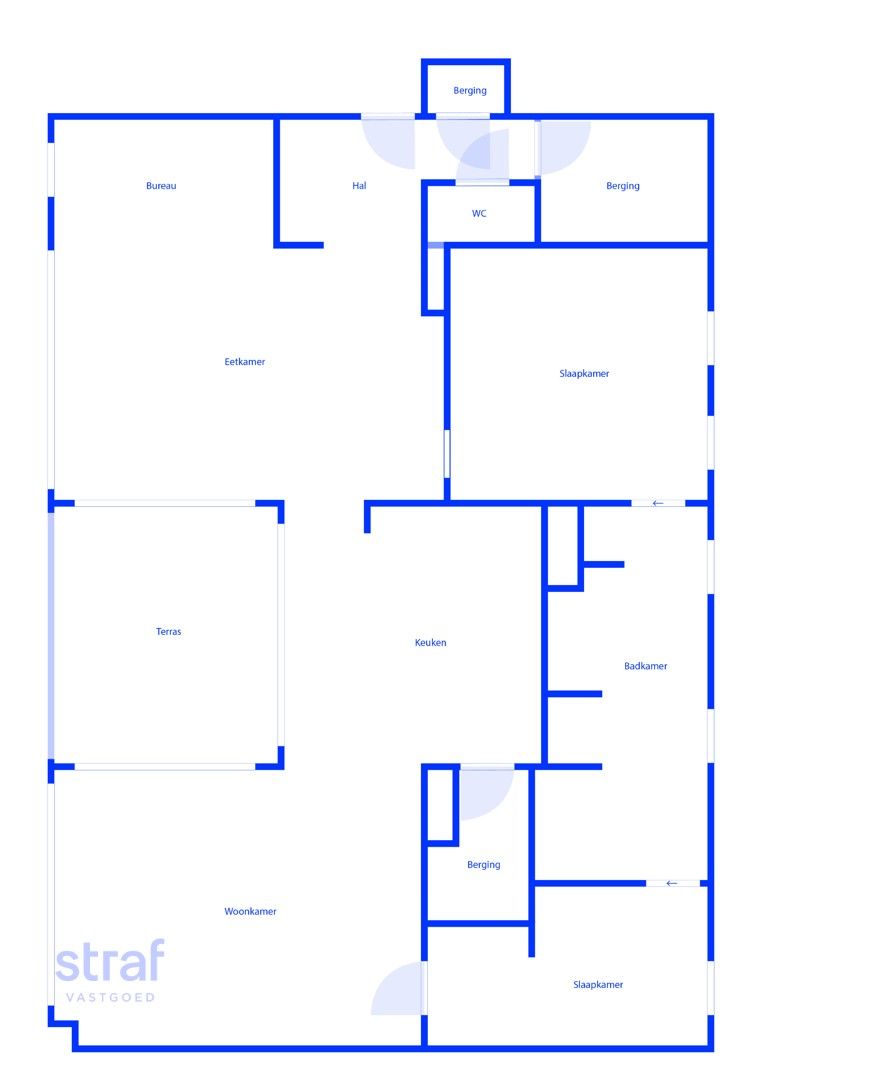 Groot appartement (197m²) op 't Eilandje aan het water foto 16