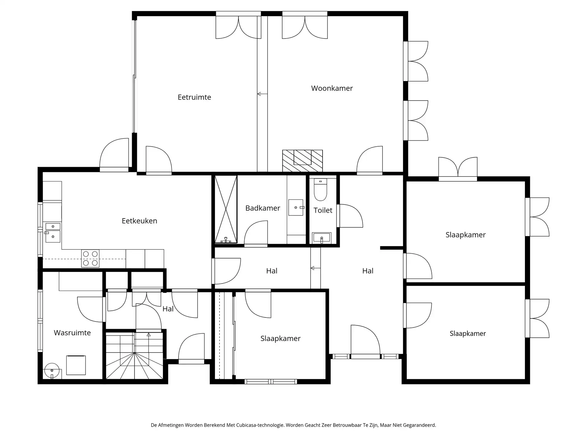 RUSTIG GELEGEN, GELIJKVLOERSE WONING VLAKBIJ CENTRUM OPGLABBEEK foto 5