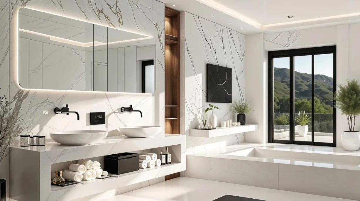 Wonen in een modern meesterwerk met panoramische vergezichten in Cala Golf foto 7