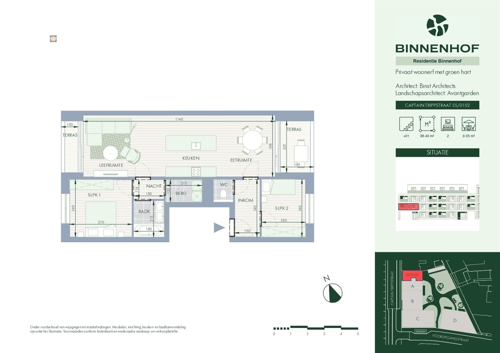 Modern appartement op de eerste verdieping met twee slaapkamers foto 8
