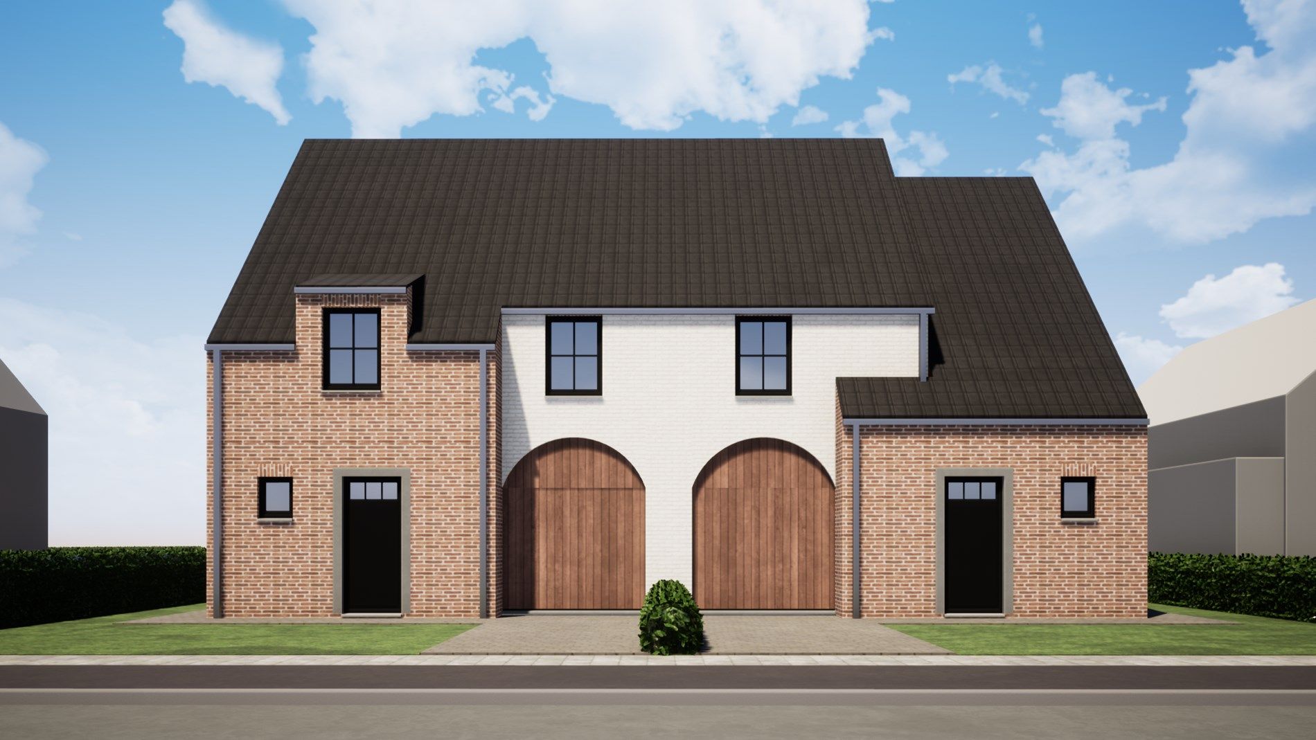 Ruime halfopen nieuwbouwwoningen nabij centrum Koekelare! foto 6