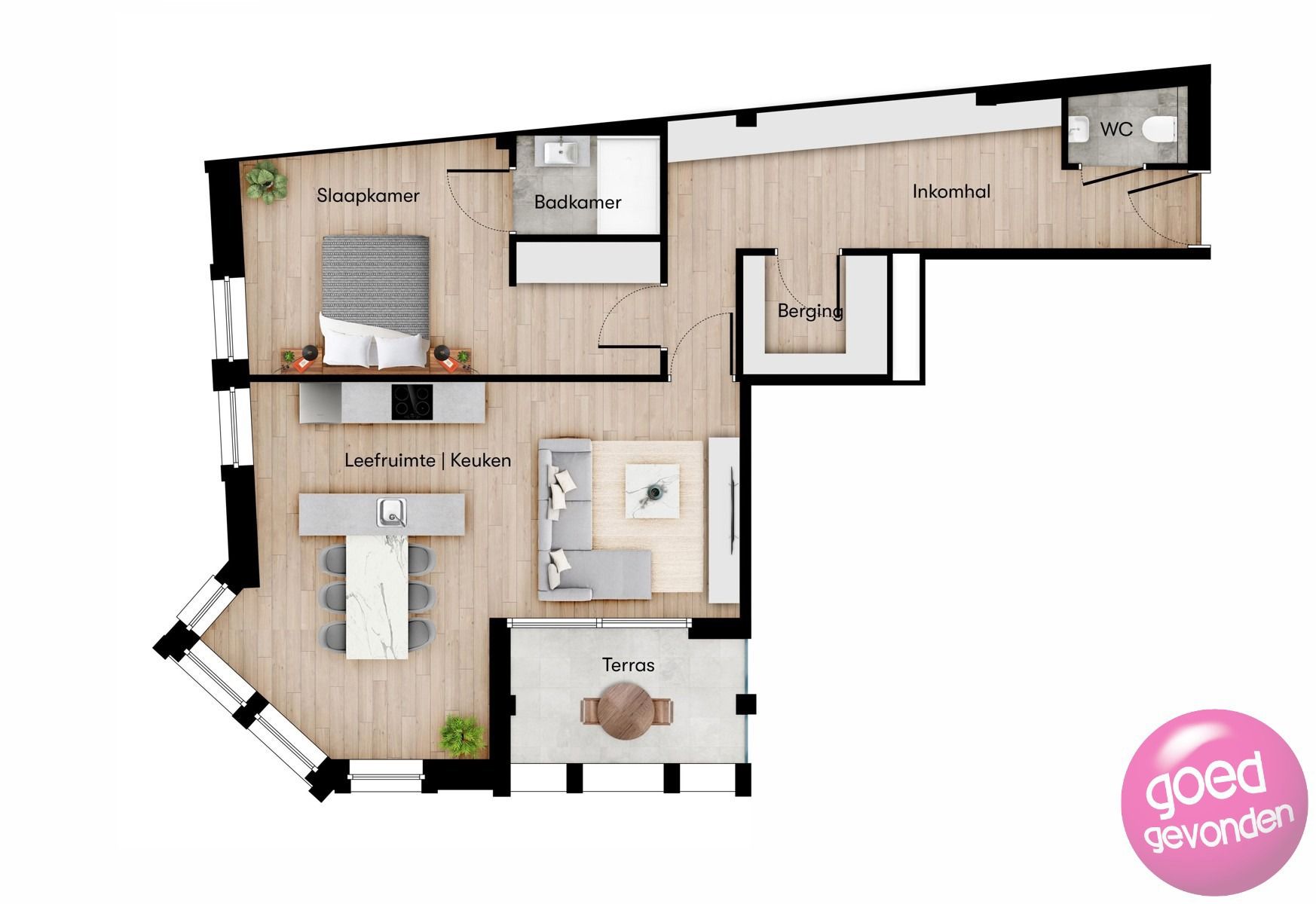 CHEMIN DE FER: 10 appartementen + 1 handelsruimte foto 3