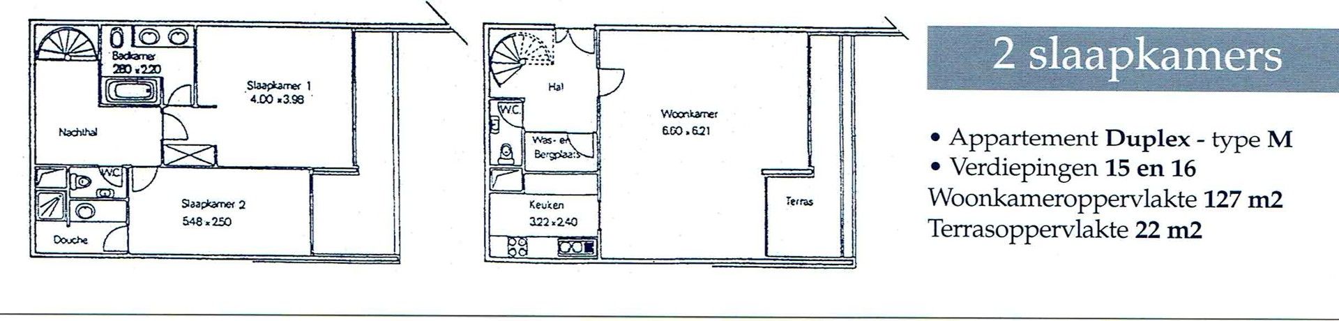 Instapklaar duplex appartement 127m² + 22m² terras foto 17