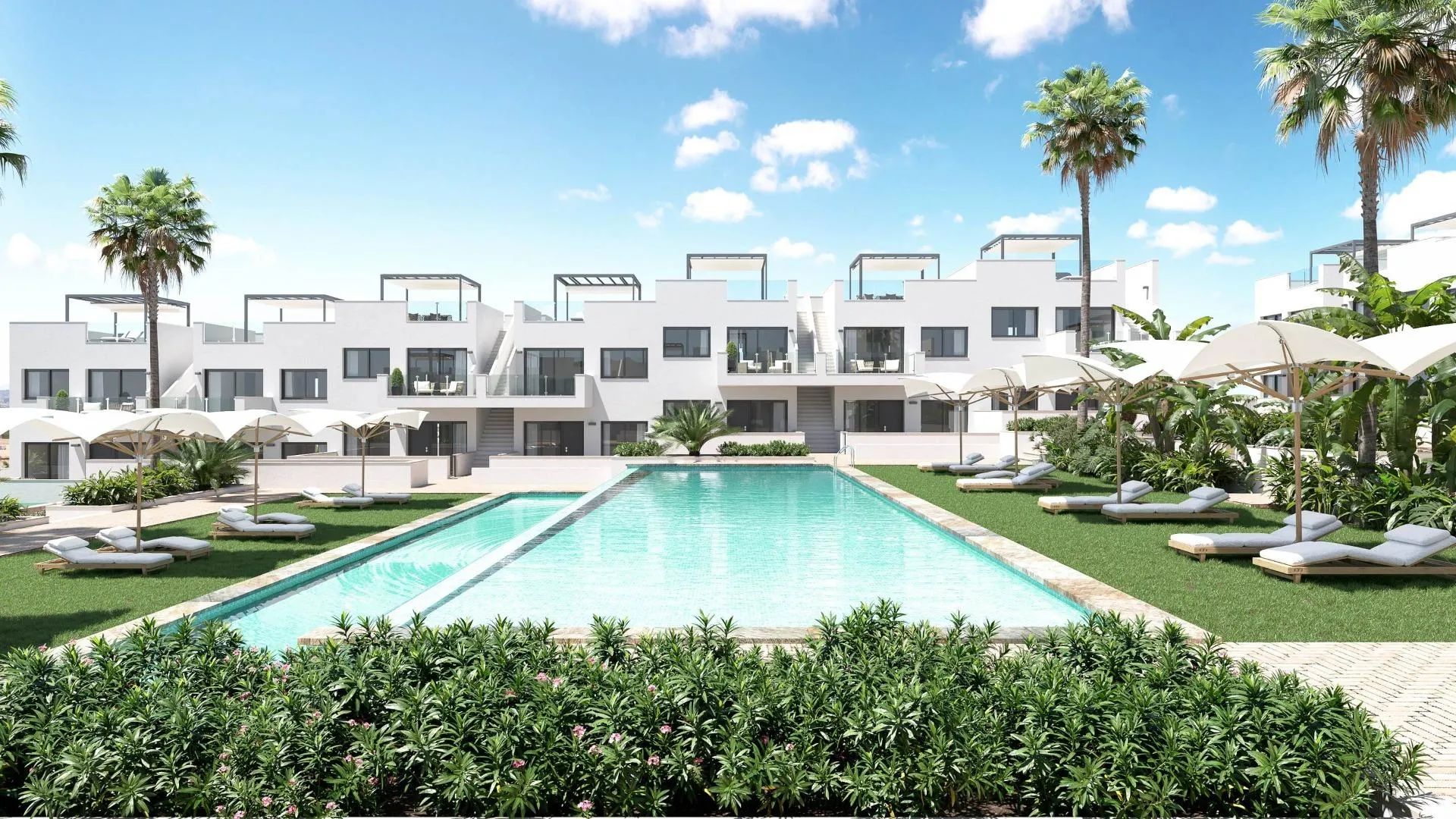 Luxe nieuwe appartementen met prachtig zicht op de roze lagune van Torrevieja! foto 11