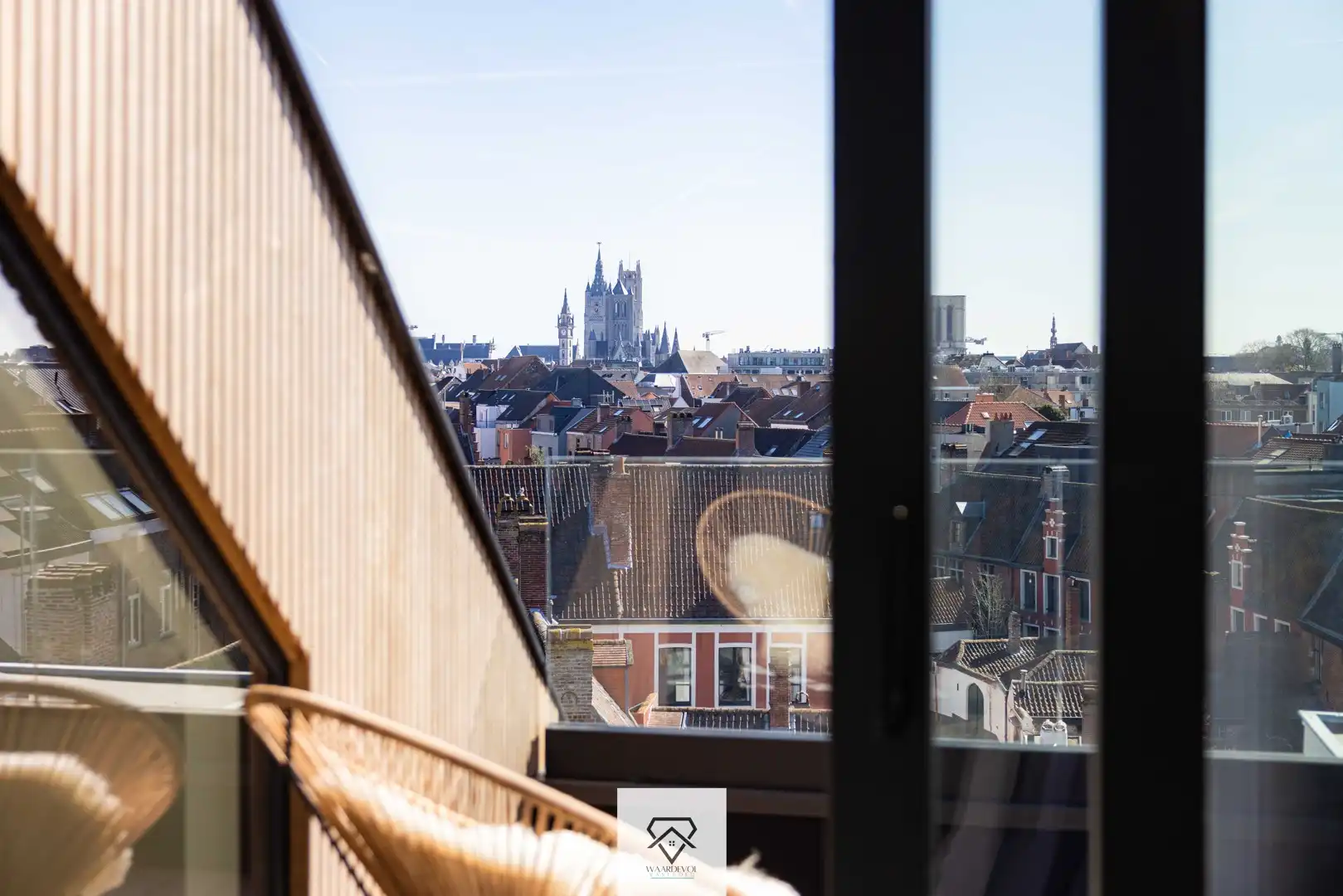 Penthouse123 met fenomenaal uitzicht over Gent foto 21