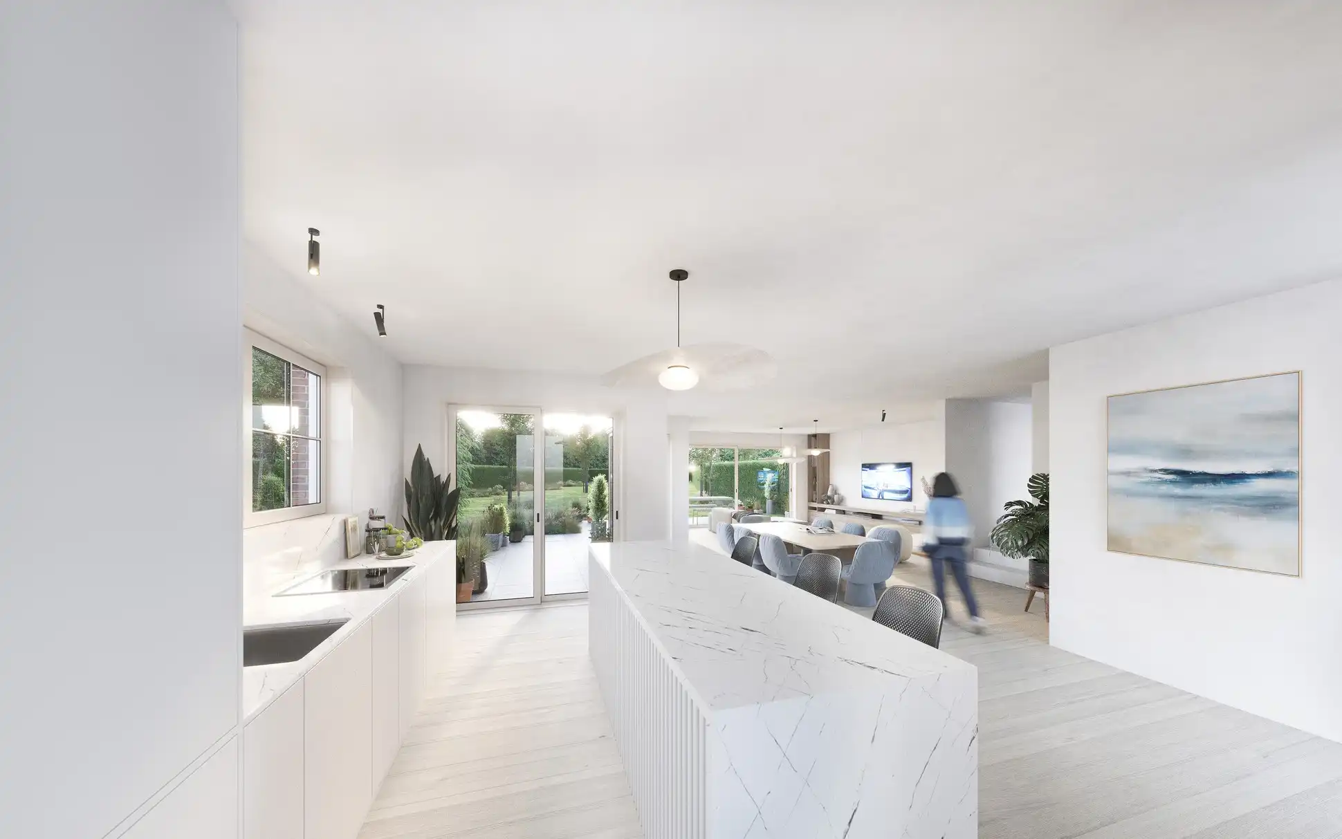 Halfopen nieuwbouw woning te koop in Vosseslag - De Haan. foto 6