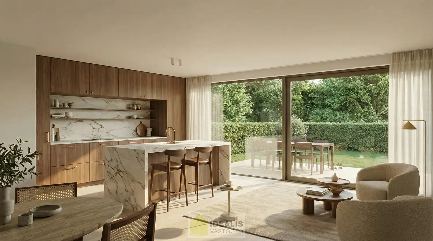 Stijlvol en ruim gelijkvloers doorzonappartement, waar licht en functionaliteit centraal staan foto 16