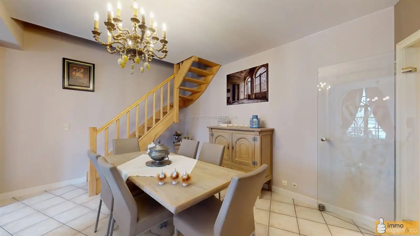 TERNAT : Duplex appartement 129m² in centrum met gesloten garage. foto 7