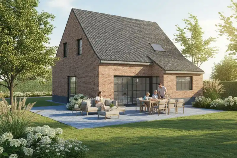 Nieuw te bouwen alleenstaande woning te Boezinge. foto 2