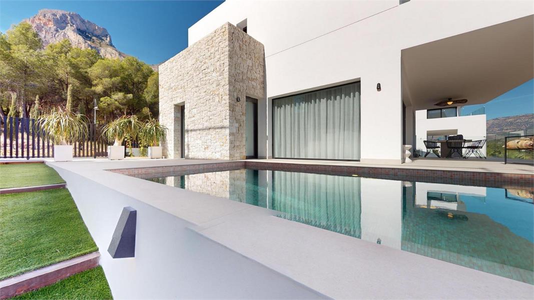 Nieuwbouw luxe villa's in Polop met prachtig uitzicht foto 38