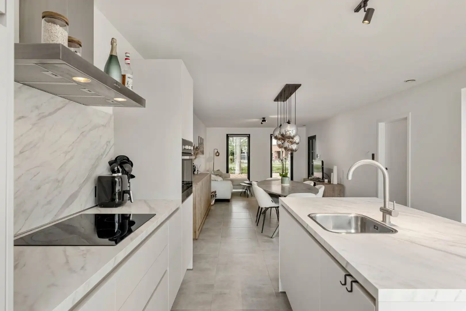 Nieuwbouwwoning, halfopen bebouwing, 3 slpk, 3a 4ca, te Beringen foto 4