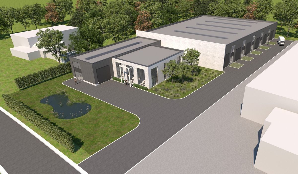 Nieuwbouwloods van 430 m² op toplocatie in Europark, Lanaken, te huur! foto 13