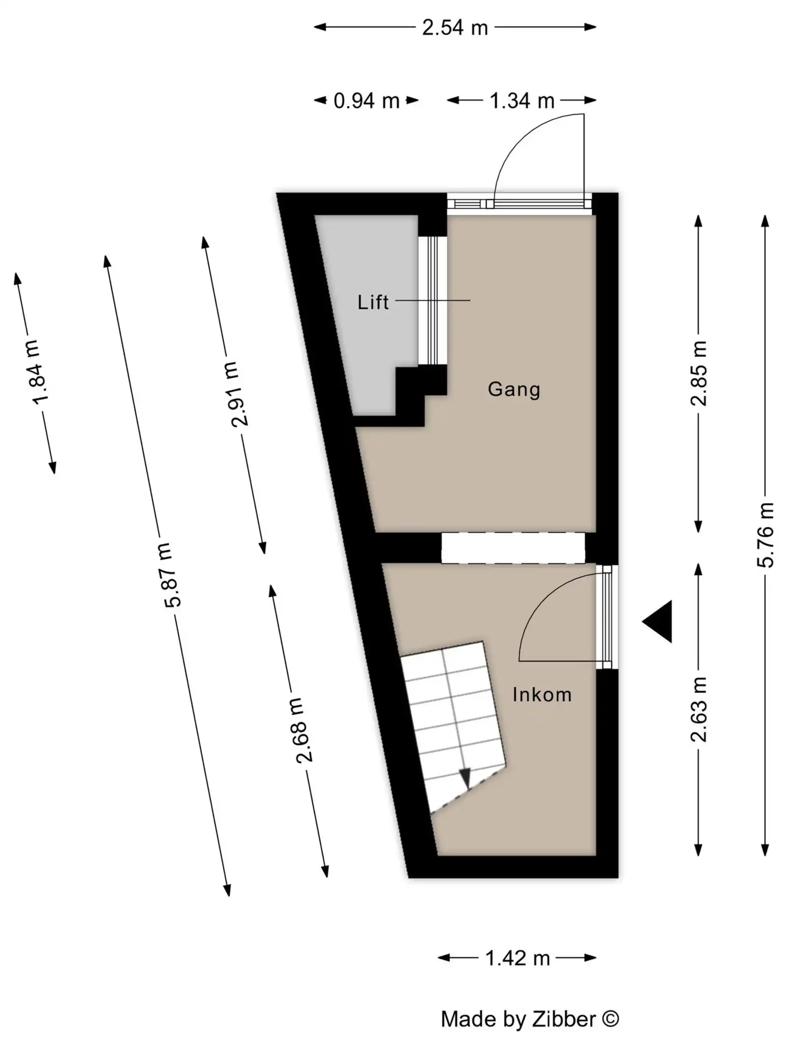 Woning met 2 slaapkamers te koop  foto 2