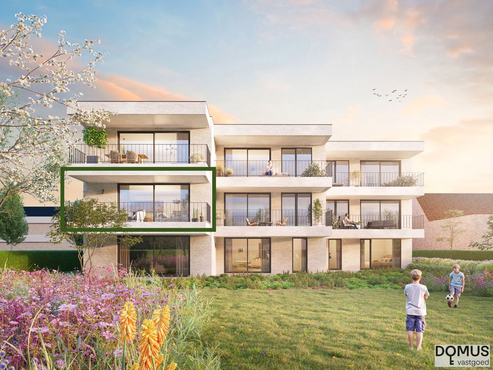 Riva - app. 0103 op eerste verdieping met terras foto {{pictureIndex}}