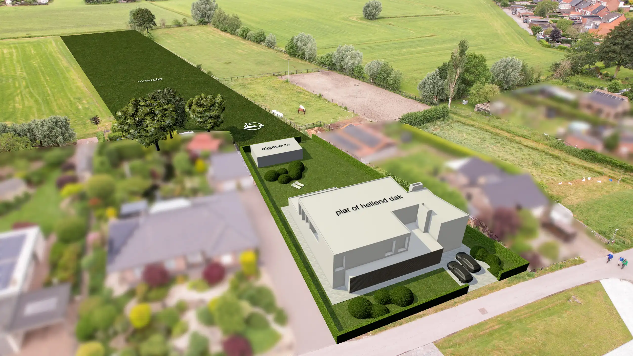 Unieke bouwgrond voor open bebouwing van ca. 6.329 m² te Essen foto 2