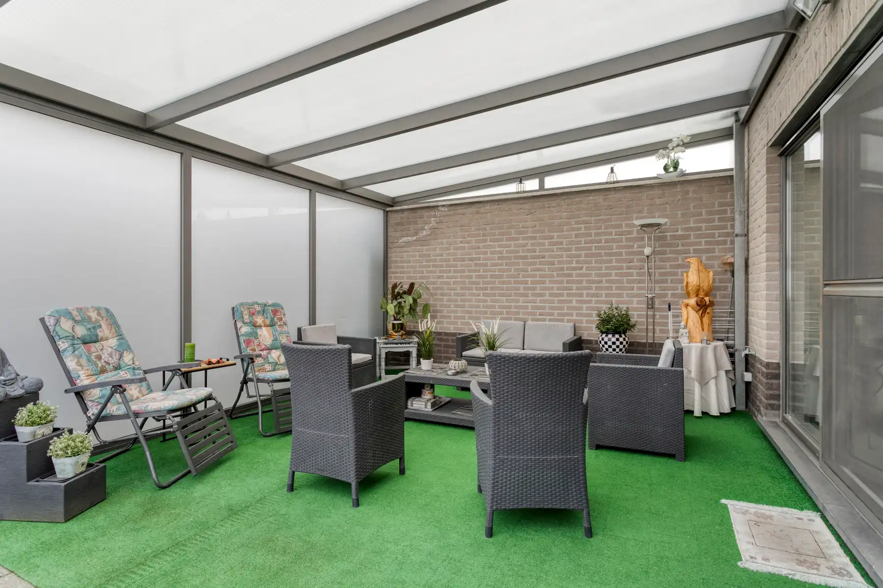 TE KOOP - gelijkvloers appartement met aparte ingang  foto 11