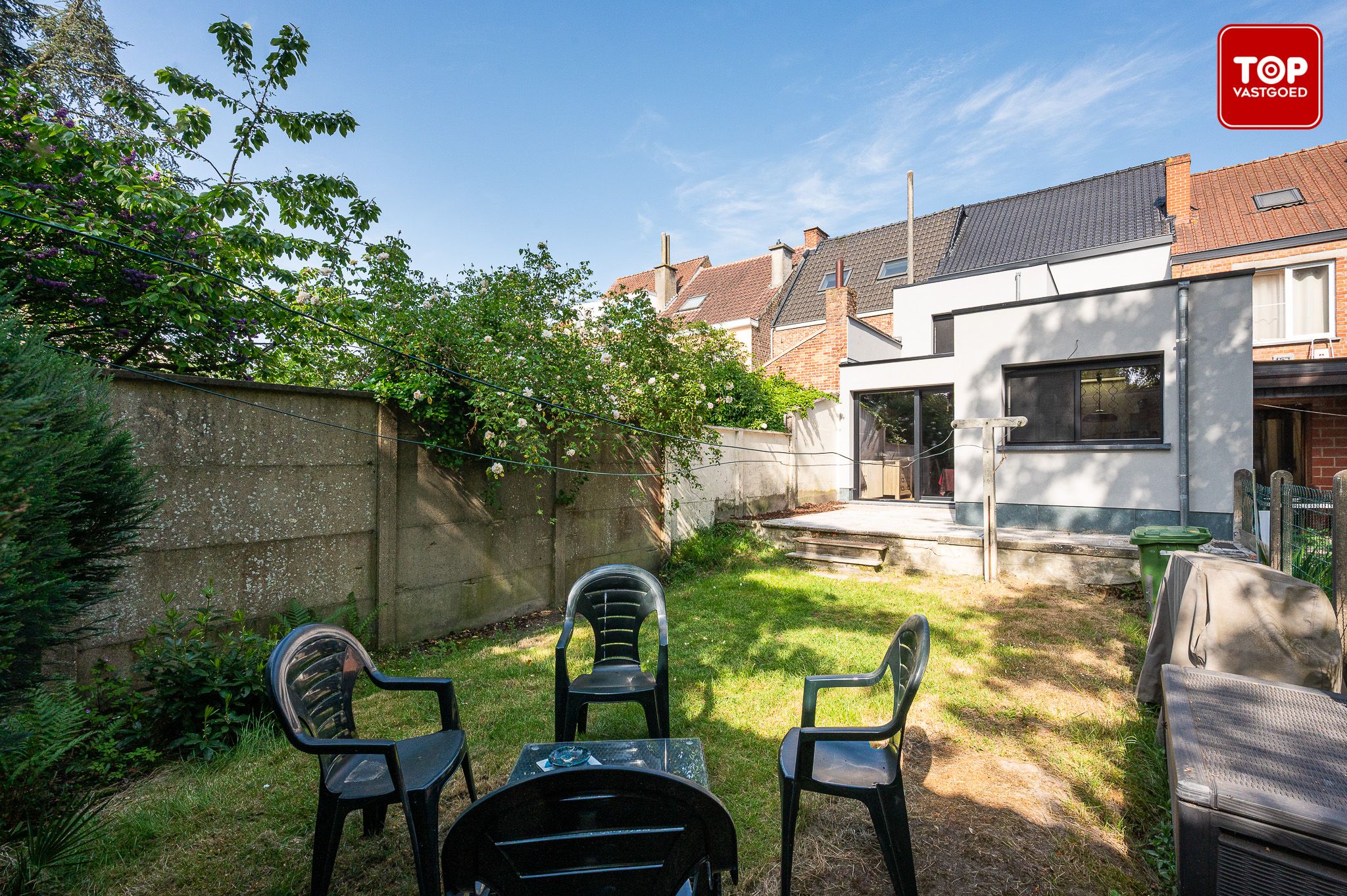 Energetisch verbouwde woning aan de Bourgoyen.  foto 12