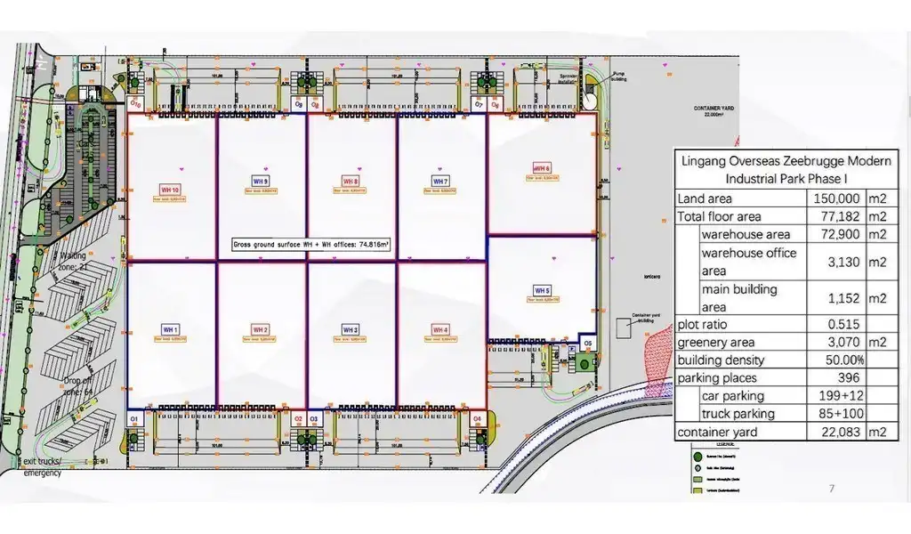 Logistiek magazijn te huur in Green Logistics te Zeebrugge foto 13