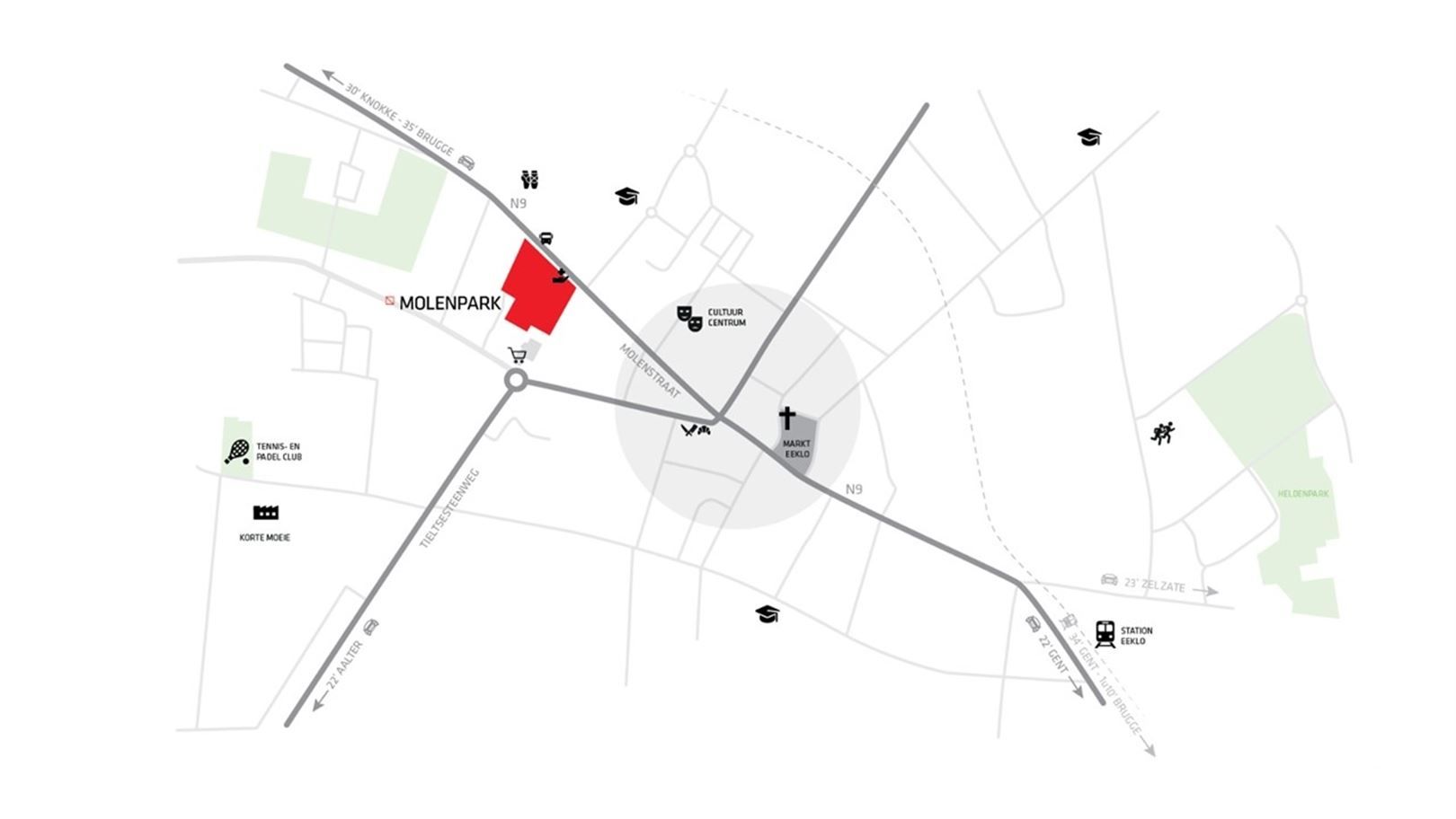 Comformtabel wonen in een park met alle faciliteiten van de stad nabij foto 6