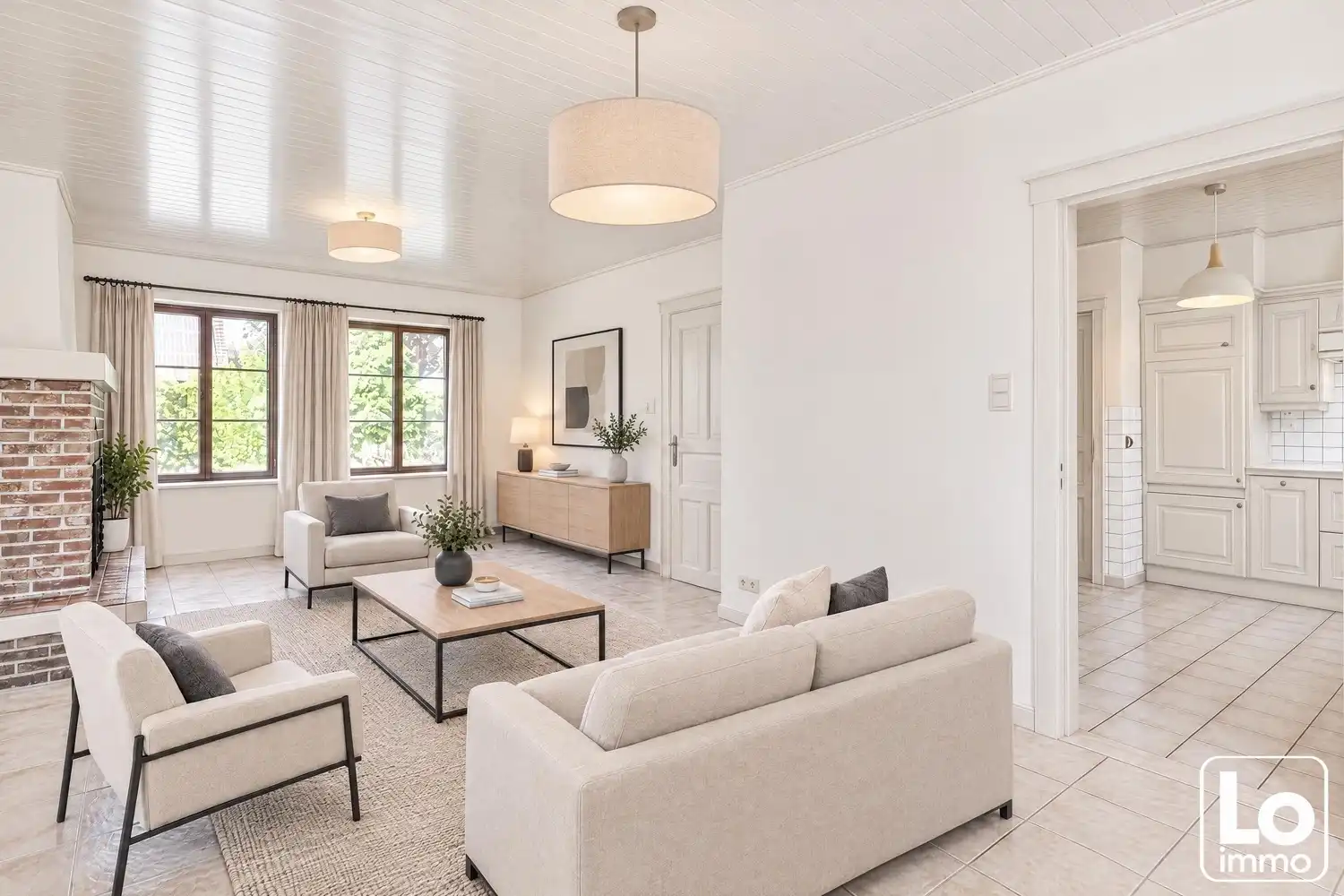 Charmante woning met zuid gerichte tuin in rustige buurt van Lochristi foto 7