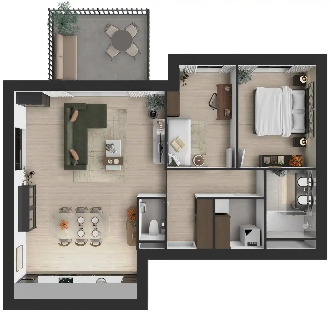 Heerlijk en duurzaam vertoeven in het centrum van (Neer)Pelt in dit gelijkvloers appartement! foto 24