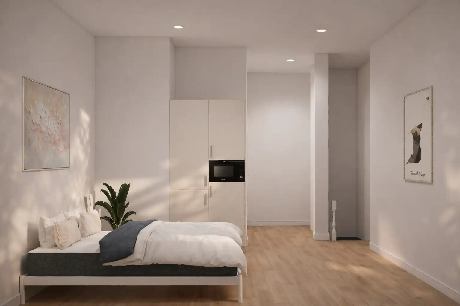 Opbrengsteigendom – volledig vernieuwd – 3 studentenkamers met privébadkamer – Leuven centrum foto 5