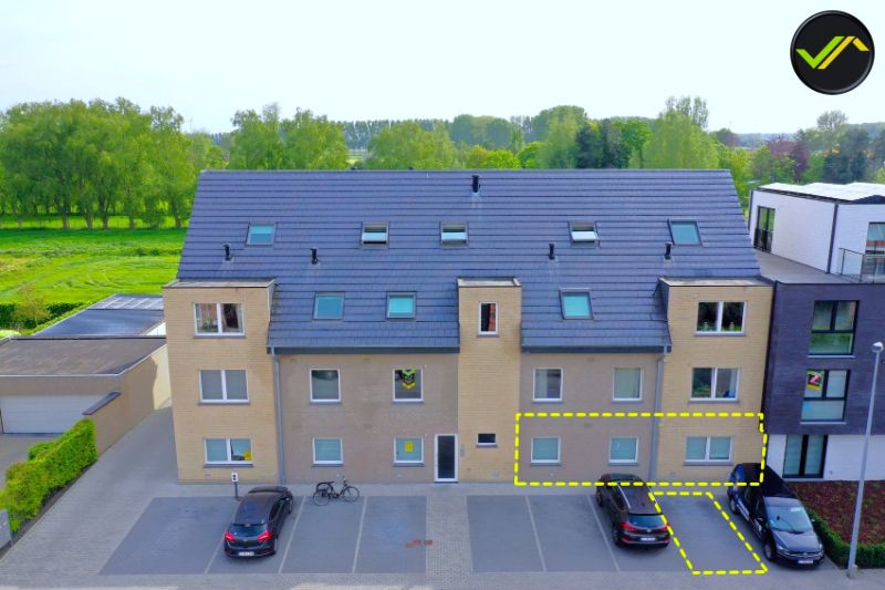 Te huur: Energiezuinig appartement in Sint-Laureins met 2 slaapkamers, tuin, garage en parkeerplaats foto {{pictureIndex}}